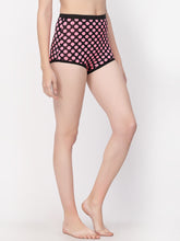 CUKOO Women Polka Dot Swim Bottoms Pink